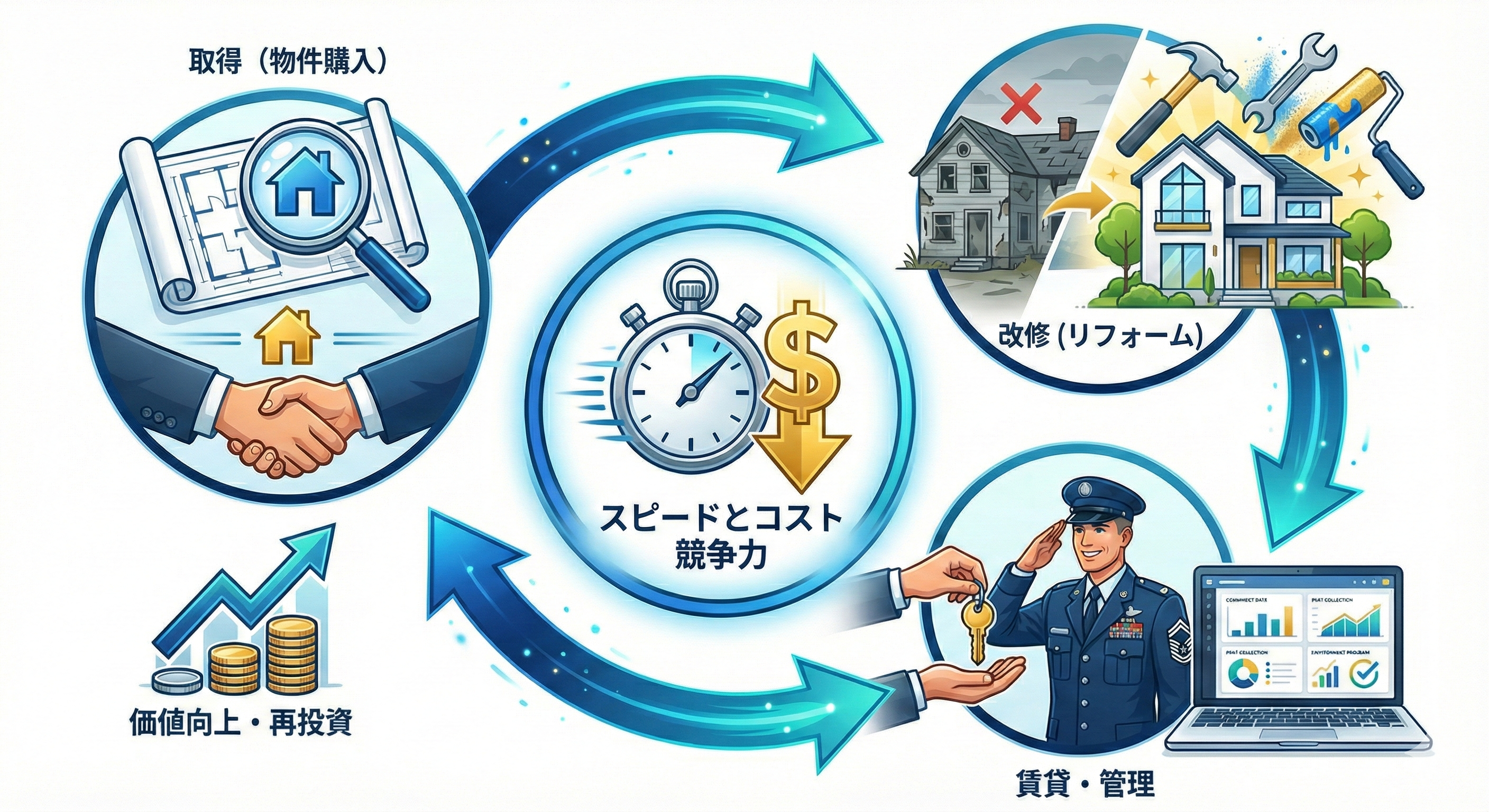 自社完結のワンストップ体制